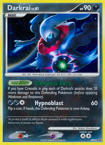Darkrai LV.61 (DP52) [Diamond & Pearl: Black Star Promos] - The Mythic Store | 24h Order Processing
