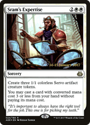 Sram's Expertise [Aether Revolt Prerelease Promos] - The Mythic Store | 24h Order Processing