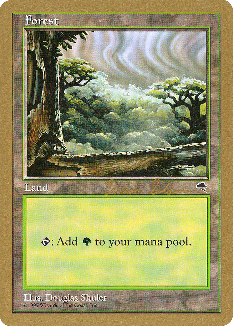 Forest (bs349) (Brian Selden) [World Championship Decks 1998] - The Mythic Store | 24h Order Processing