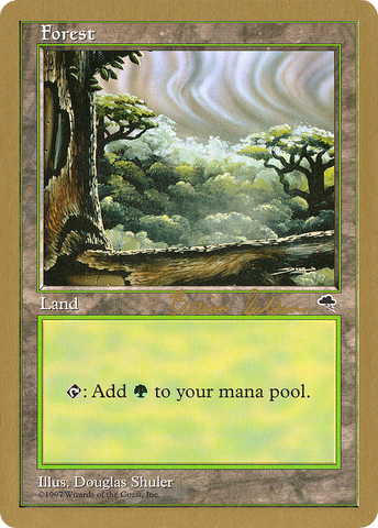 Forest (bs349) (Brian Selden) [World Championship Decks 1998] - The Mythic Store | 24h Order Processing