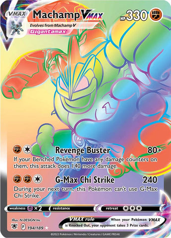 Machamp VMAX (194/189) [Sword & Shield: Astral Radiance] - The Mythic Store | 24h Order Processing