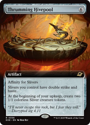 Thrumming Hivepool (Extended Art) [Edge of Eternities] - The Mythic Store | 24h Order Processing