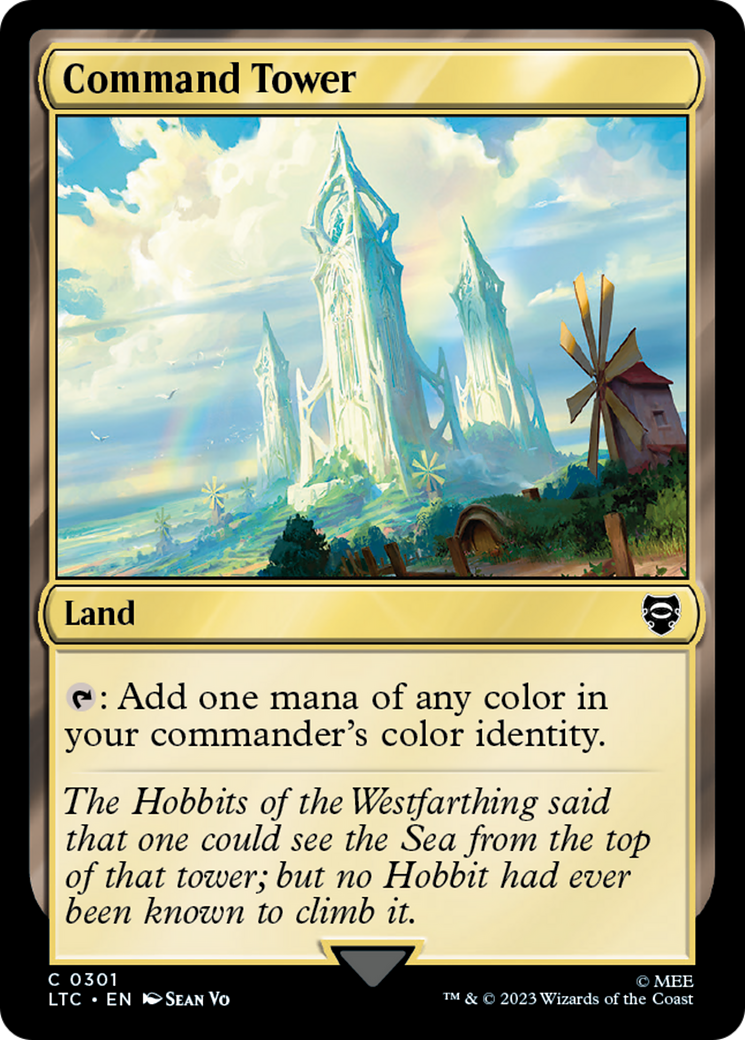 Command Tower [The Lord of the Rings: Tales of Middle-Earth Commander] - The Mythic Store | 24h Order Processing