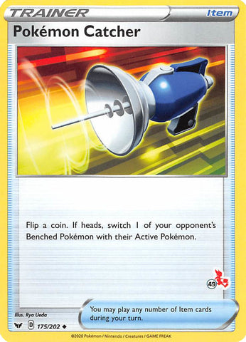 Pokemon Catcher (175/202) (Cinderace Stamp #49) [Battle Academy 2022] - The Mythic Store | 24h Order Processing
