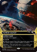 Power Depot (0124) (Borderless) (Galaxy Foil) [Edge of Eternities: Stellar Sights] - The Mythic Store | 24h Order Processing