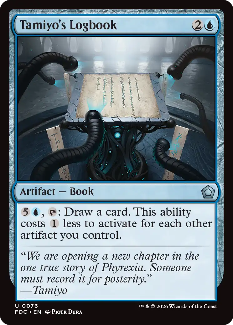 Tamiyo's Logbook [Foundations Commander] - The Mythic Store | 24h Order Processing
