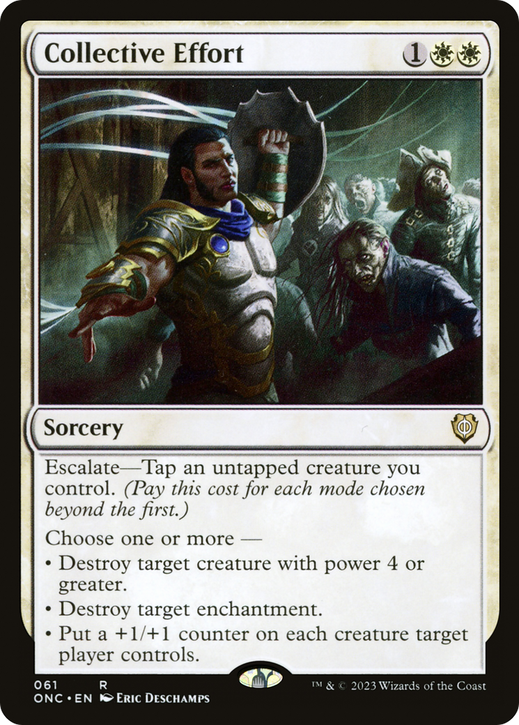 Collective Effort [Phyrexia: All Will Be One Commander] - The Mythic Store | 24h Order Processing