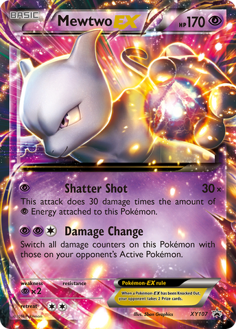 Mewtwo EX (XY107) [XY: Black Star Promos] - The Mythic Store | 24h Order Processing