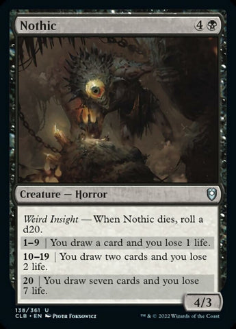 Nothic [Commander Legends: Battle for Baldur's Gate] - The Mythic Store | 24h Order Processing