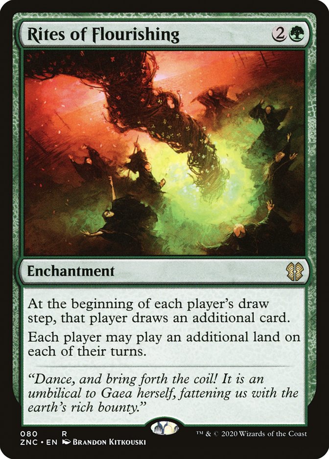 Rites of Flourishing [Zendikar Rising Commander] - The Mythic Store | 24h Order Processing
