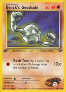 Brock's Geodude (68/132) [Gym Challenge 1st Edition] - The Mythic Store | 24h Order Processing