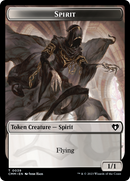 Spirit (0039) // Zombie (0013) Double-Sided Token [Commander Masters Tokens] - The Mythic Store | 24h Order Processing