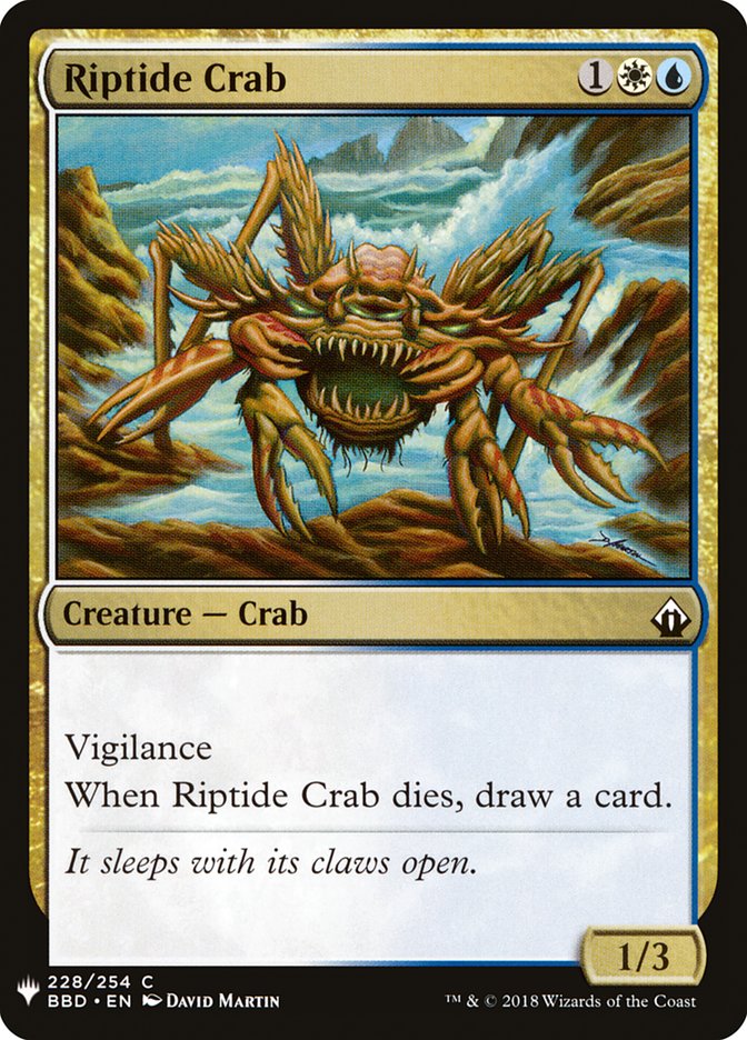 Riptide Crab [Mystery Booster] - The Mythic Store | 24h Order Processing