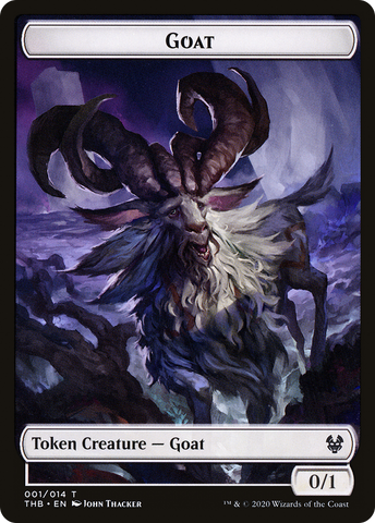 Goat Token [Theros Beyond Death Tokens] - The Mythic Store | 24h Order Processing