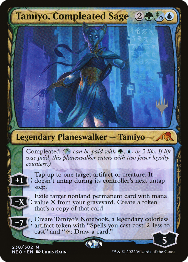 Tamiyo, Compleated Sage (Promo Pack) [Kamigawa: Neon Dynasty Promos] - The Mythic Store | 24h Order Processing