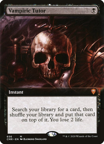 Vampiric Tutor (Extended Art) [Commander Legends] - The Mythic Store | 24h Order Processing