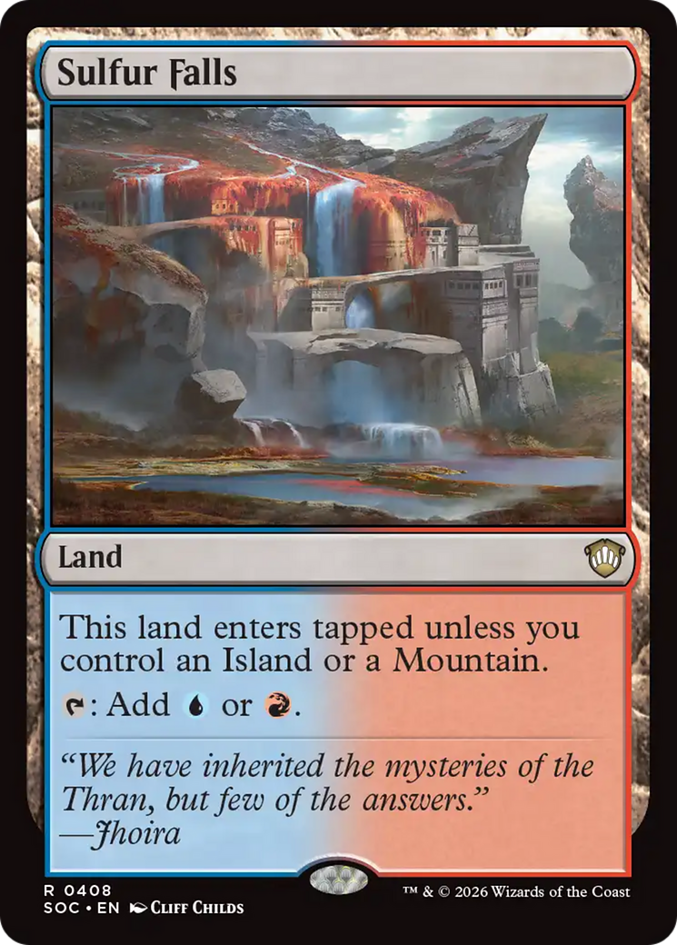 Sulfur Falls [Secrets of Strixhaven Commander] - The Mythic Store | 24h Order Processing