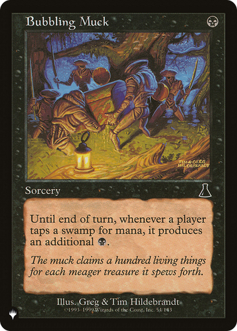 Bubbling Muck [The List] - The Mythic Store | 24h Order Processing