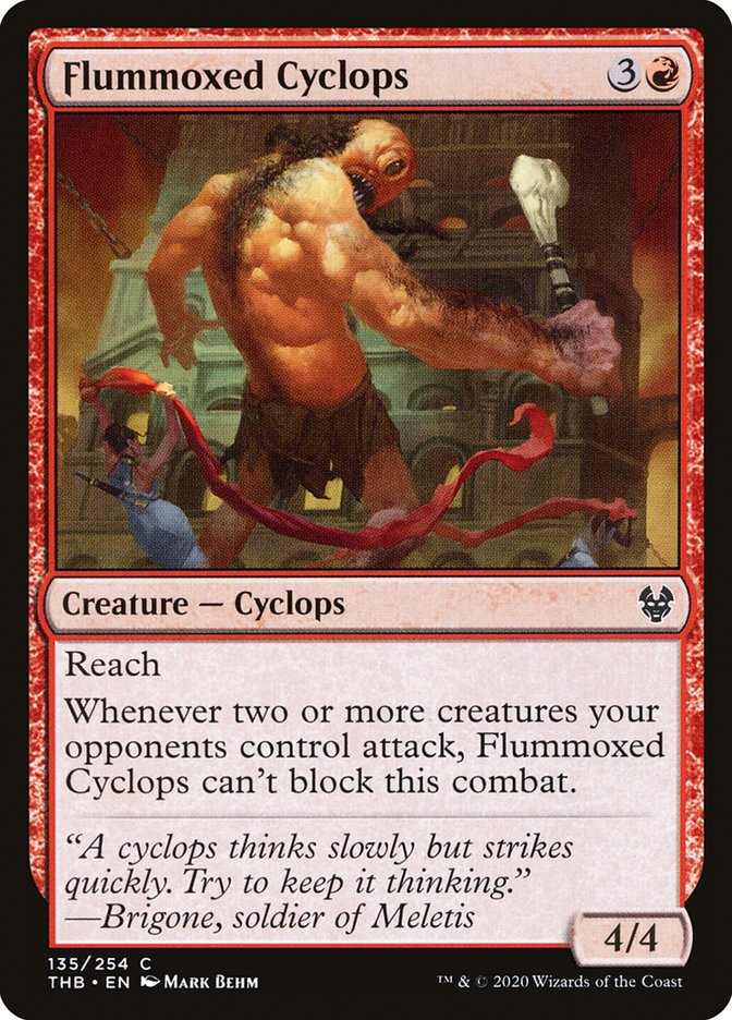 Flummoxed Cyclops [Theros Beyond Death] - The Mythic Store | 24h Order Processing