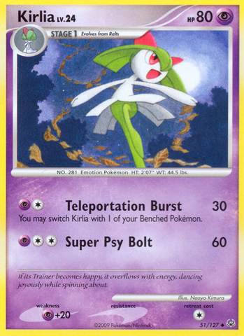 Kirlia (51/127) [Platinum: Base Set] - The Mythic Store | 24h Order Processing