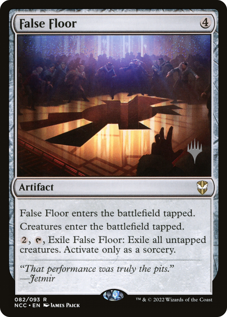 False Floor (Promo Pack) [Streets of New Capenna Commander Promos] - The Mythic Store | 24h Order Processing