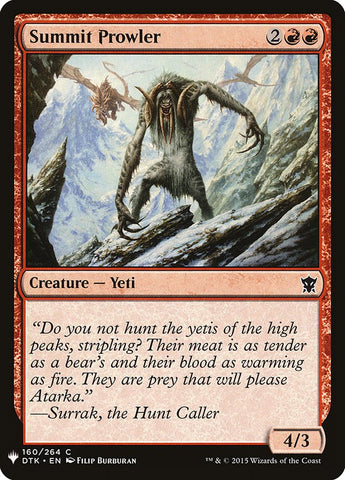 Summit Prowler [Mystery Booster] - The Mythic Store | 24h Order Processing