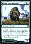 Kazandu Mammoth // Kazandu Valley [Zendikar Rising Prerelease Promos] - The Mythic Store | 24h Order Processing