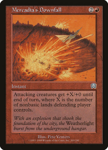 Mercadia's Downfall [Mercadian Masques] - The Mythic Store | 24h Order Processing
