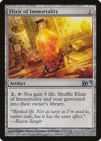 Elixir of Immortality [Magic 2012] - The Mythic Store | 24h Order Processing