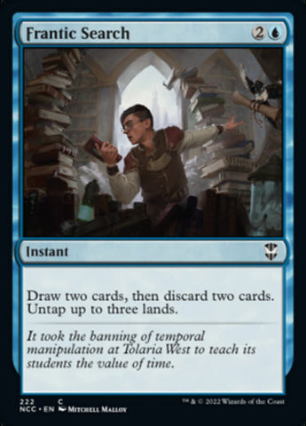 Frantic Search [Streets of New Capenna Commander] - The Mythic Store | 24h Order Processing