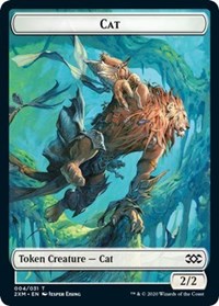 Cat // Myr (024) Double-Sided Token [Double Masters Tokens] - The Mythic Store | 24h Order Processing