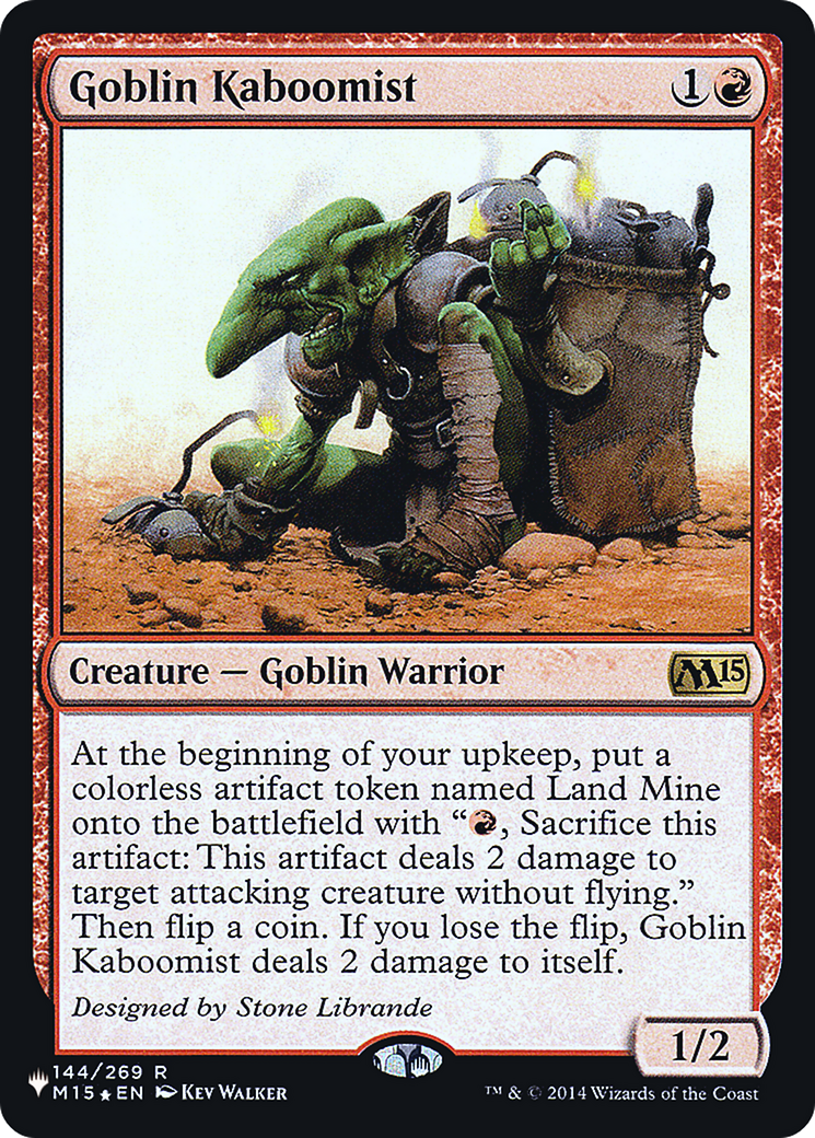 Goblin Kaboomist [Secret Lair: Heads I Win, Tails You Lose] - The Mythic Store | 24h Order Processing