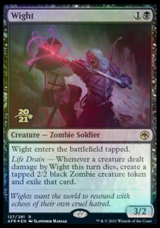 Wight [Dungeons & Dragons: Adventures in the Forgotten Realms Prerelease Promos] - The Mythic Store | 24h Order Processing