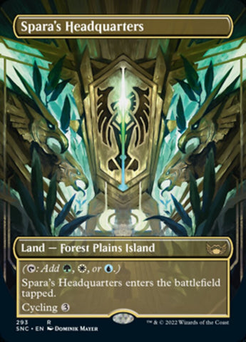 Spara's Headquarters (Borderless Alternate Art) [Streets of New Capenna] - The Mythic Store | 24h Order Processing