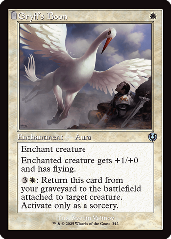 Gryff's Boon (Retro Frame) [Innistrad Remastered] - The Mythic Store | 24h Order Processing