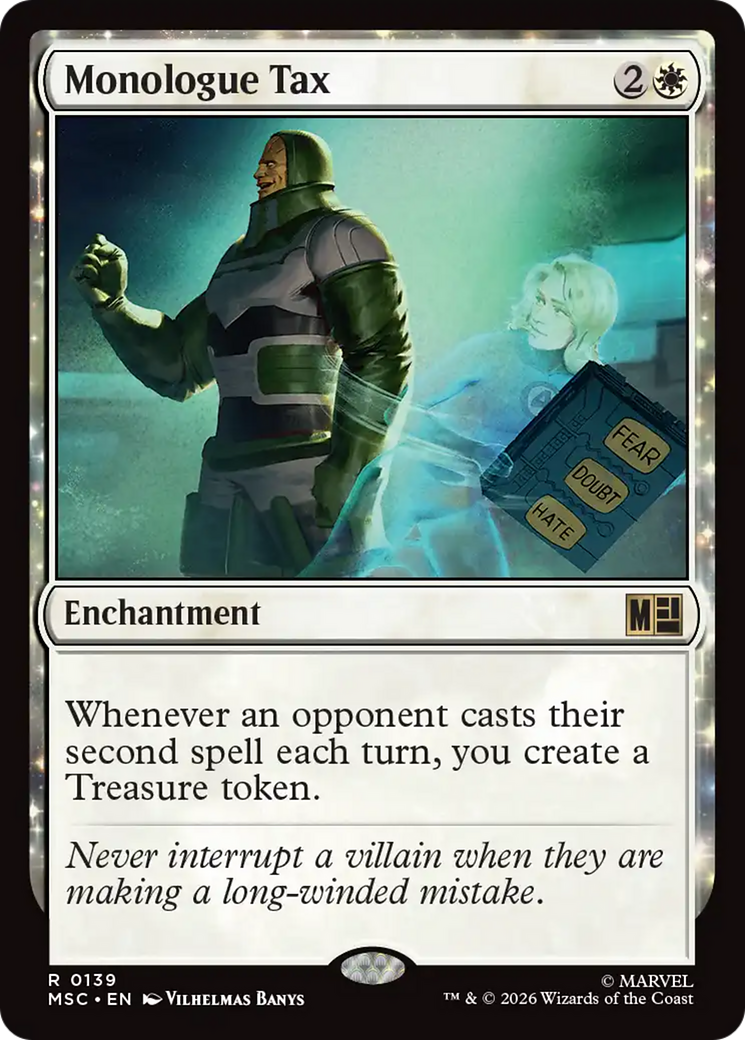 Monologue Tax [Marvel Super Heroes Commander] - The Mythic Store | 24h Order Processing