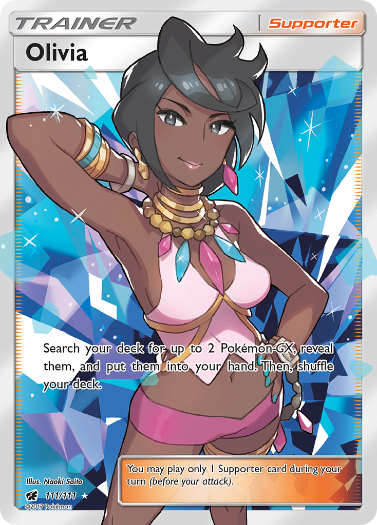Olivia (111/111) [Sun & Moon: Crimson Invasion] - The Mythic Store | 24h Order Processing
