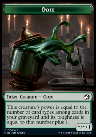Clue // Ooze Double-Sided Token [Innistrad: Midnight Hunt Tokens] - The Mythic Store | 24h Order Processing