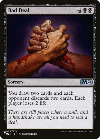Bad Deal [The List] - The Mythic Store | 24h Order Processing