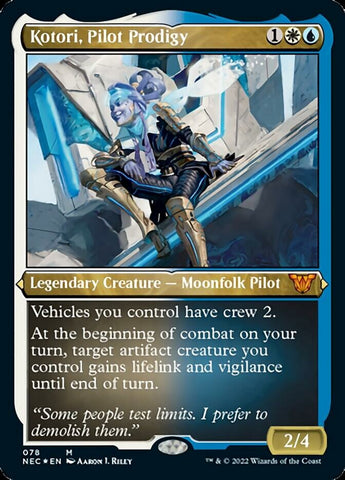 Kotori, Pilot Prodigy (Showcase Display Commander) [Kamigawa: Neon Dynasty Commander] - The Mythic Store | 24h Order Processing