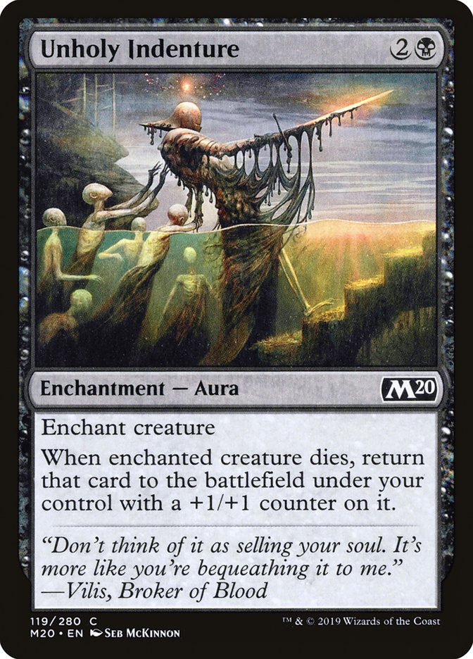 Unholy Indenture [Core Set 2020] - The Mythic Store | 24h Order Processing