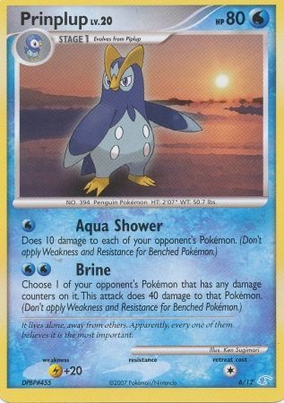 Prinplup (6/12) [Diamond & Pearl: Trainer Kit - Manaphy] - The Mythic Store | 24h Order Processing
