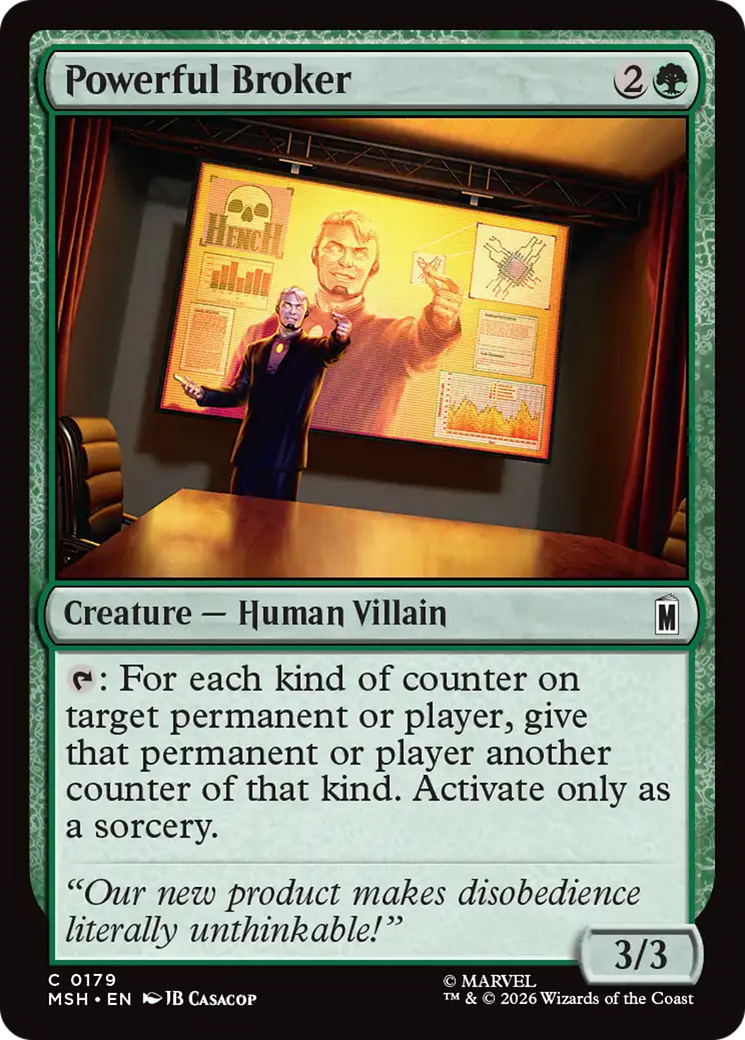 Powerful Broker [Marvel Super Heroes] - The Mythic Store | 24h Order Processing