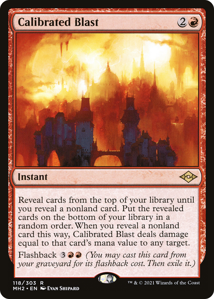 Calibrated Blast [Modern Horizons 2] - The Mythic Store | 24h Order Processing