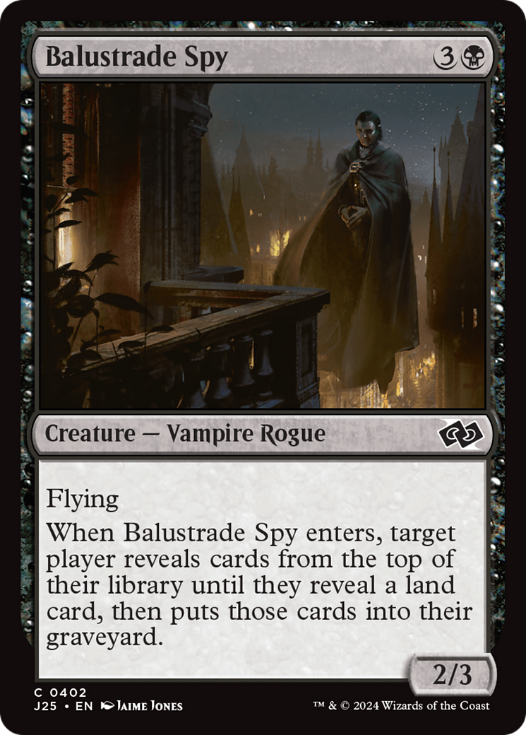 Balustrade Spy [Foundations Jumpstart] - The Mythic Store | 24h Order Processing