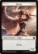 Angel (0002) // Clue Double-Sided Token [Foundations Commander Tokens] - The Mythic Store | 24h Order Processing
