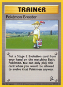 Pokemon Breeder (105/130) [Base Set 2] - The Mythic Store | 24h Order Processing