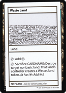 Waste Land (2021 Edition) [Mystery Booster Playtest Cards] - The Mythic Store | 24h Order Processing