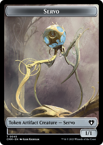 Servo Token [Commander Masters Tokens] - The Mythic Store | 24h Order Processing
