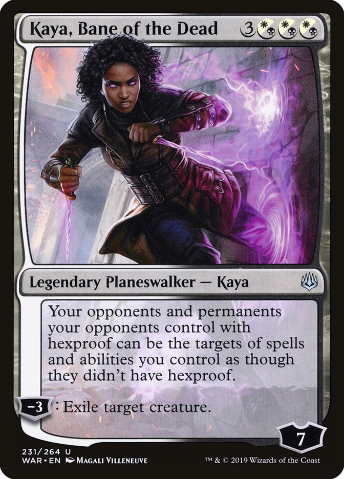 Kaya, Bane of the Dead [War of the Spark] - The Mythic Store | 24h Order Processing